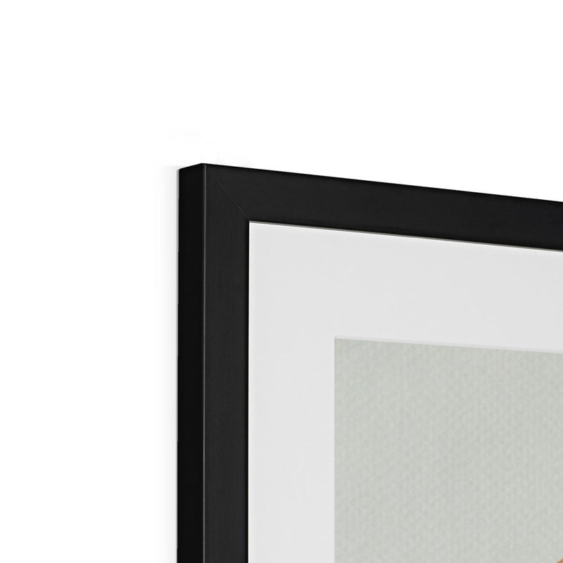 Blue Octagon Framed Print | Marido Coulon