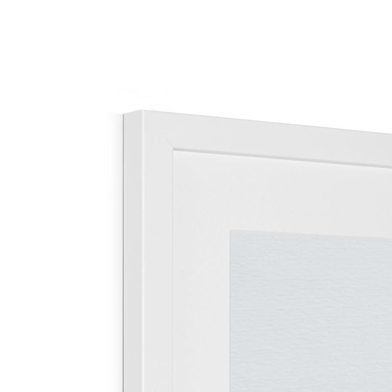 Trihexagon Framed Print | Marido Coulon
