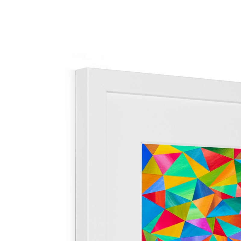Diversity - Origami Framed & Mounted Print