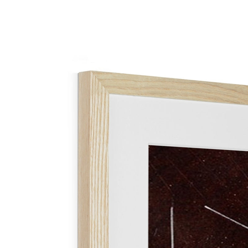 Damascus Window Framed Print | Zeynep Iqbal