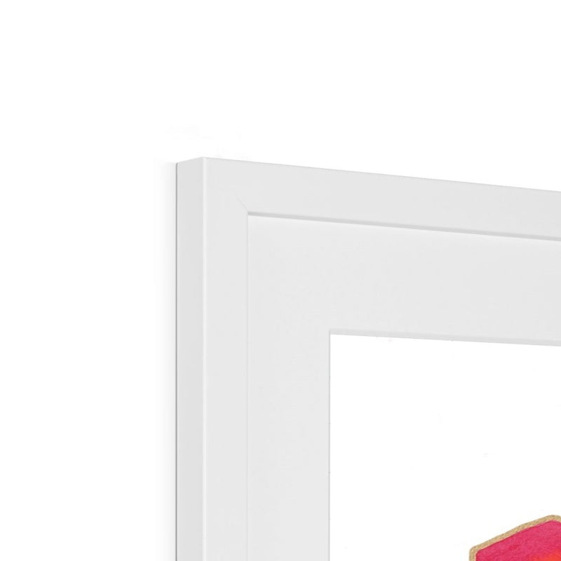 Red Framed Print | Clarissa Grandi