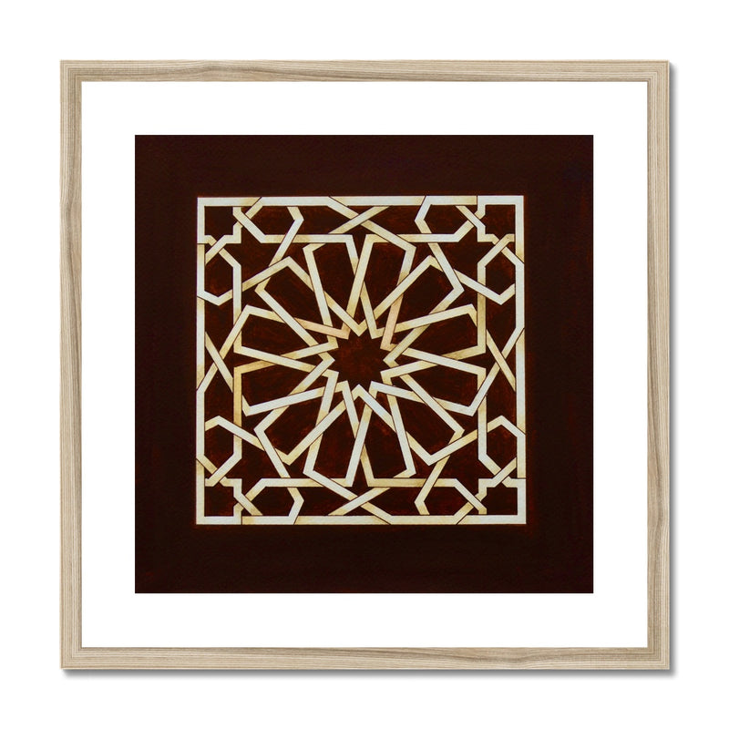 Square of Chocolate Framed Print | Marido Coulon
