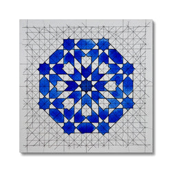 Classic Zellige Canvas | Samira Mian