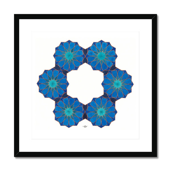 Twelvefold Torus Framed Print | Lieve Oudejans