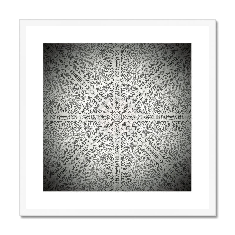 Kiswah Re-imagined Framed Print | Bilal Hassam
