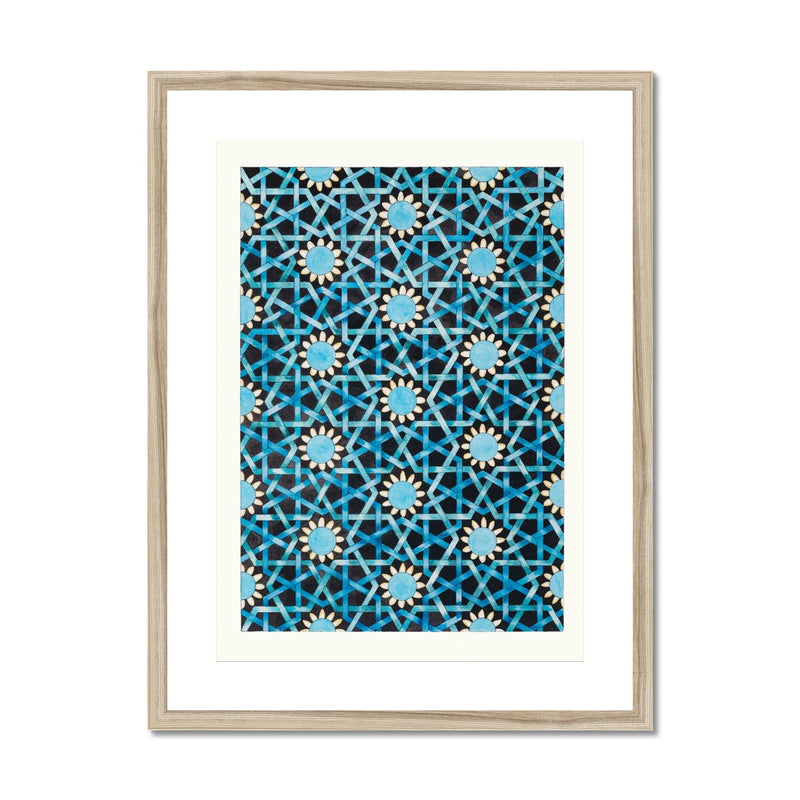 Seljuk Mosaic Framed Print | Margi Lake