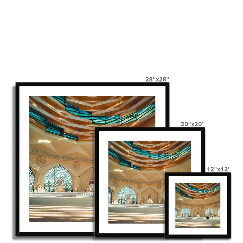 Faith meets Architecture Framed Print | Abdelmalek Bensetti