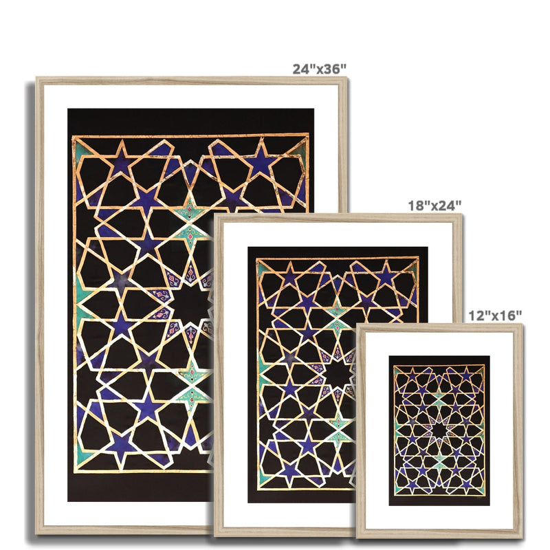 Midnight in Persia Framed Print | Raanaz Shahid