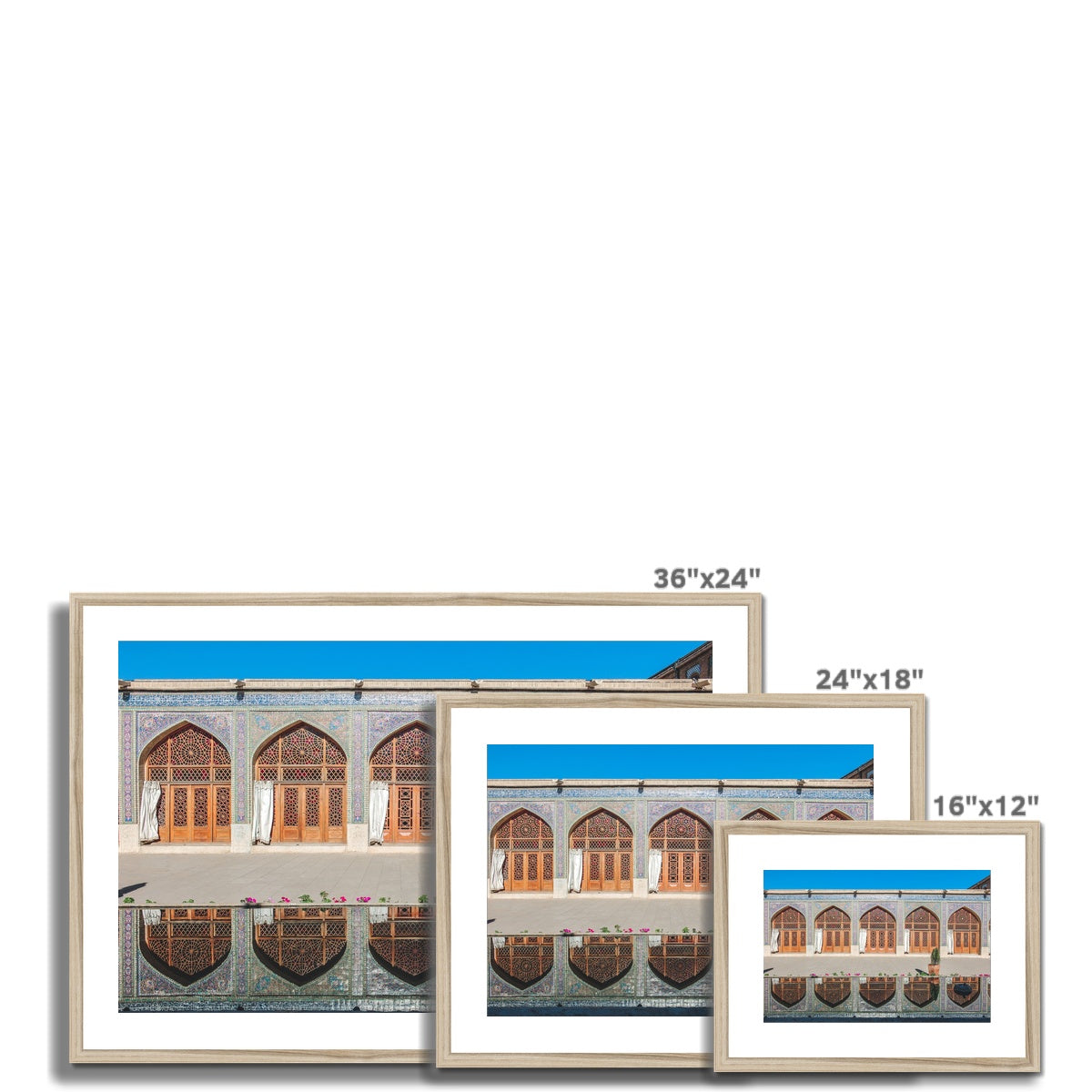 The Reflected Beauty Framed Print | Abdelmalek Bensetti