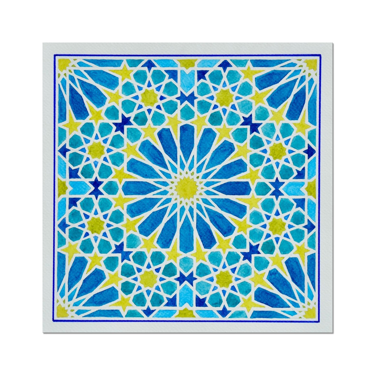Turquoise Art Print | Marido Coulon