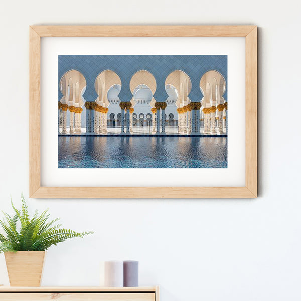Sheikh Zayed 2 Art Print | Ayaz Ali