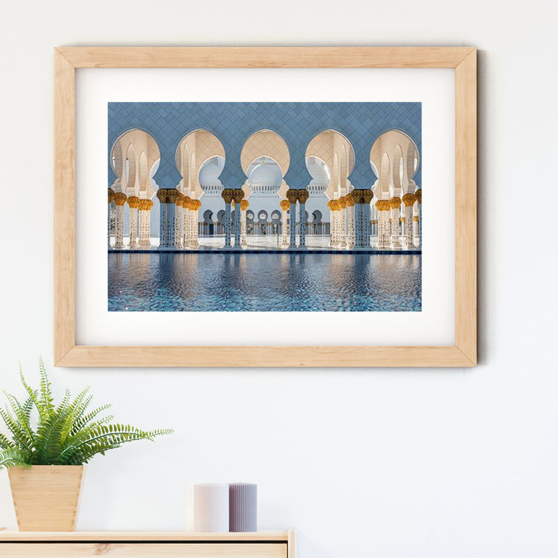 Sheikh Zayed 2 Art Print | Ayaz Ali