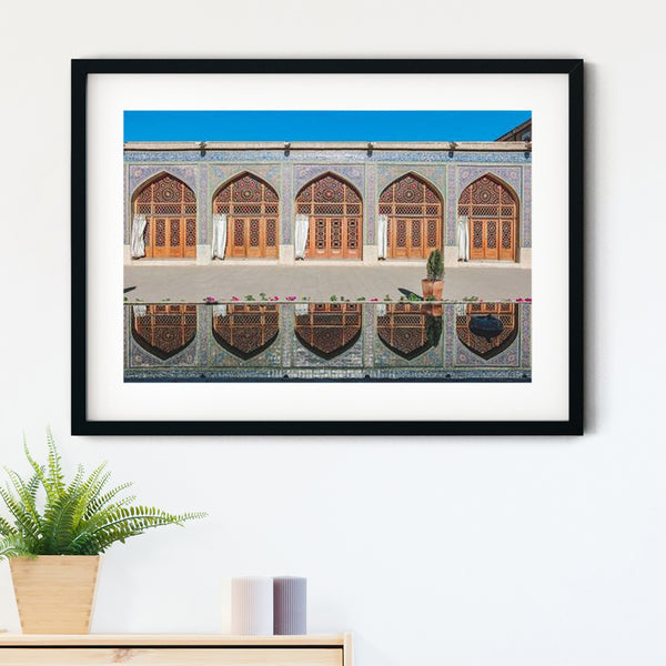 The Reflected Beauty Art Print | Abdelmalek Bensetti