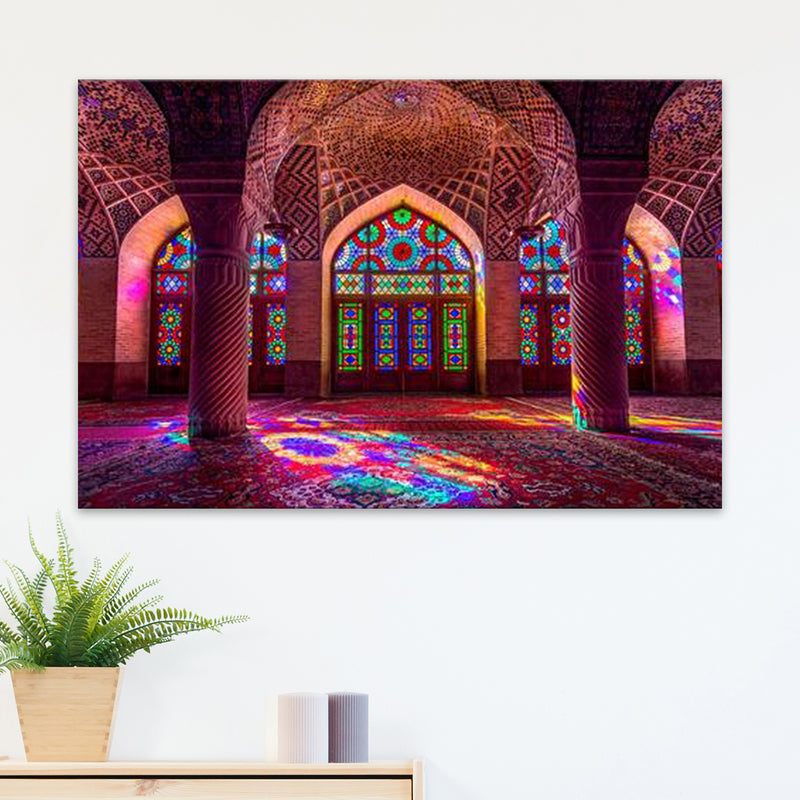Nasirol Molk Mosque Shiraz Canvas | Ayaz Ali