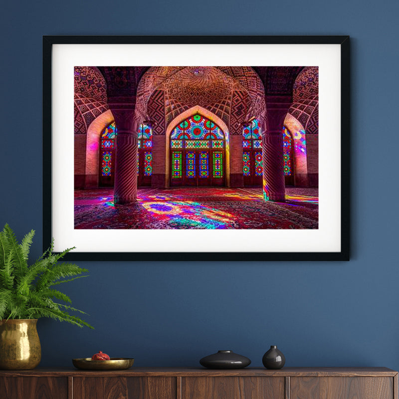 Nasirol Molk Mosque Shiraz Art Print | Ayaz Ali