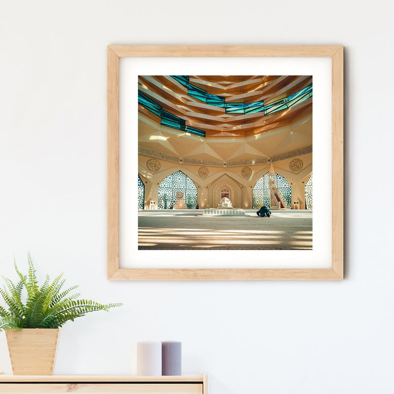 Faith meets Architecture Framed Print | Abdelmalek Bensetti