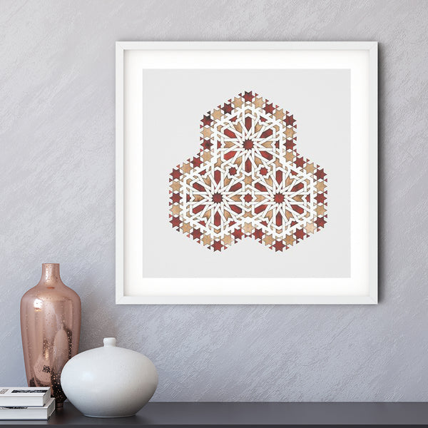 Unravelling Stars Framed Print | Reinout Engel