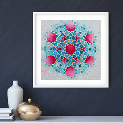 Persian Pattern Framed Print | Samira Mian