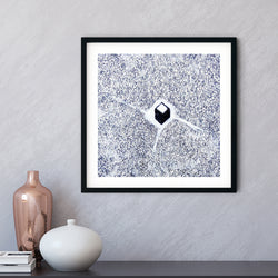 I Know I'm not alone Art Print | Samir Malik