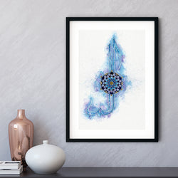 Alif Laam Meem Art Print | Maaida Noor