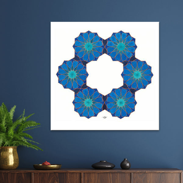Twelvefold Torus Canvas| Lieve Oudejans