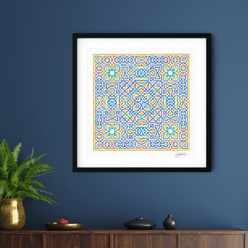 Intertwined Lives Art Print | Sandy Kurt