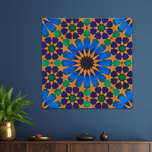 Tile of Mexuar Canvas | Lieve Oudejans