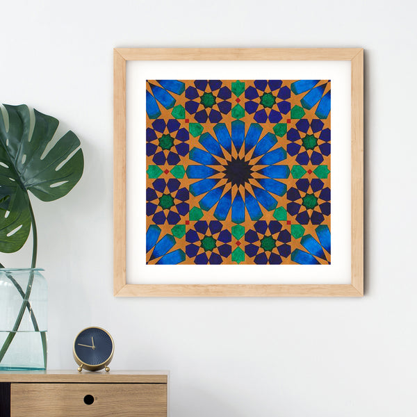 Tile of Mexuar Framed Print | Lieve Oudejans