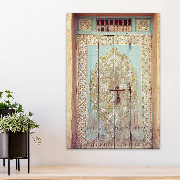 Painted Door Canvas | Abu Ayyub