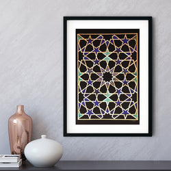 Midnight in Persia Framed Print | Raanaz Shahid