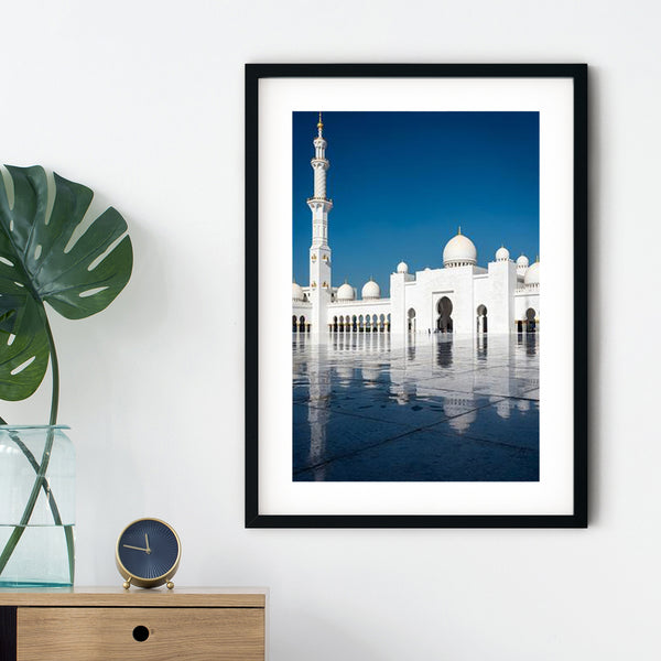 Sheikh Zayed 4 Framed Print | Ayaz Ali