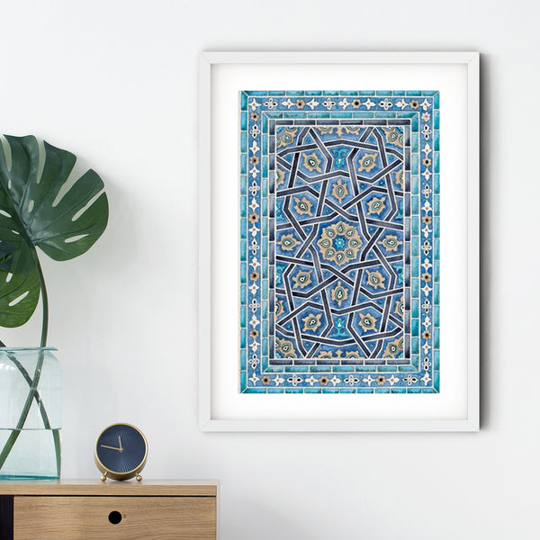 Return to Samarkand Framed Print | Margi Lake