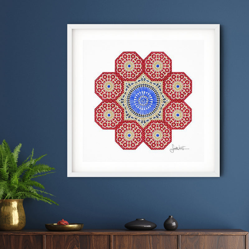 Indian Summer Framed Print | Sandy Kurt