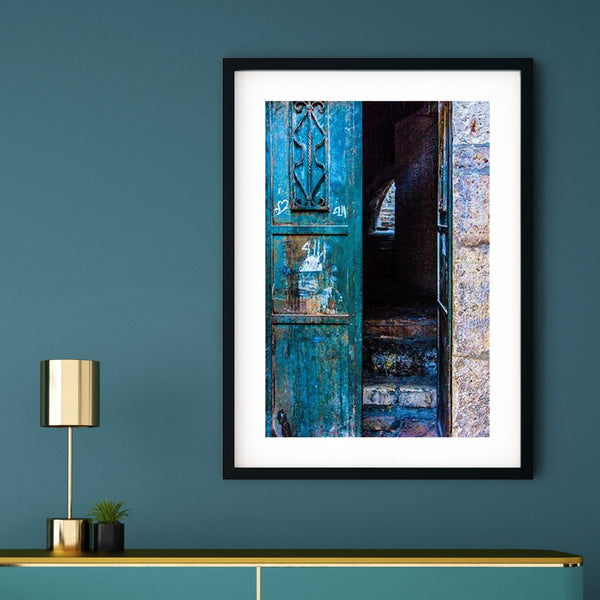 Blue Door Art Print | Sara Russell
