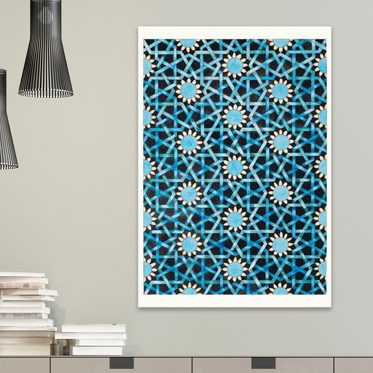 Seljuk Mosaic Canvas | Margi Lake