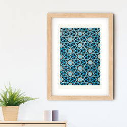 Seljuk Mosaic Art Print | Margi Lake