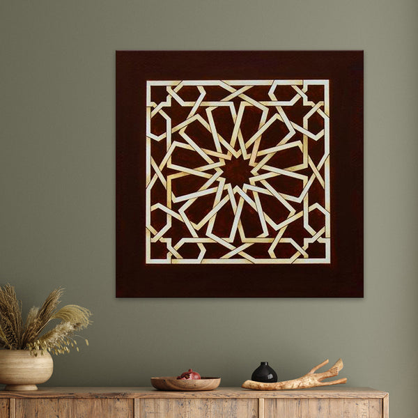 Square of Chocolate Canvas | Marido Coulon