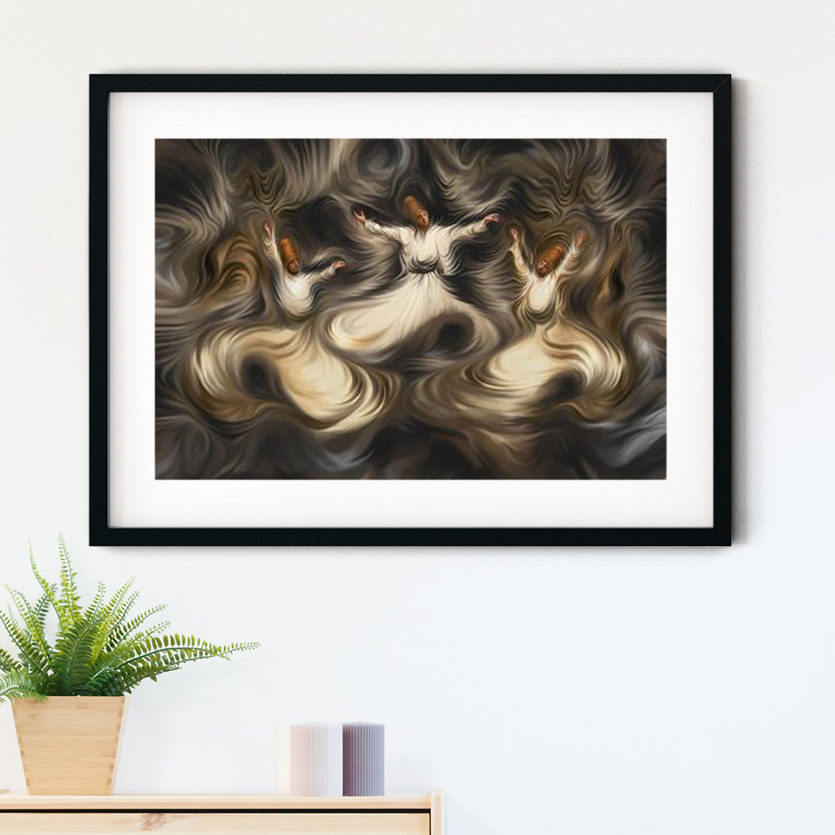 Sufi Trio Art Print | Siddiqa Juma
