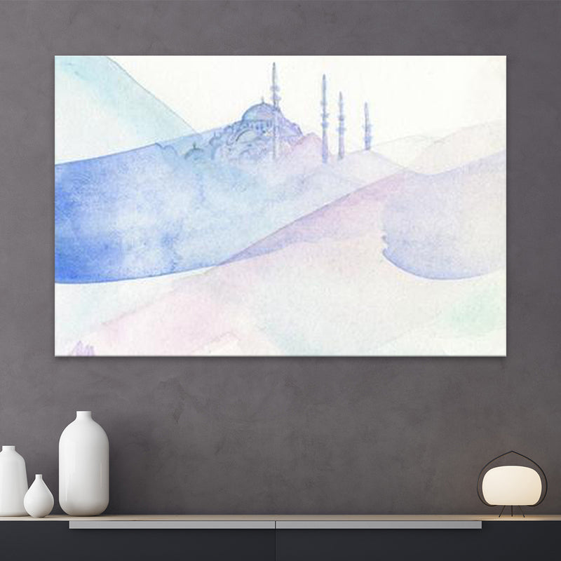 Blue Mosque | Nadia Djavanshir Canvas