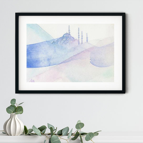 Blue Mosque | Nadia Djavanshir Fine Art Print
