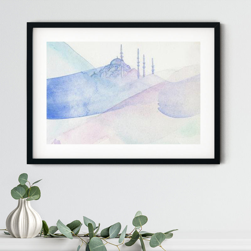 Blue Mosque | Nadia Djavanshir Fine Art Print