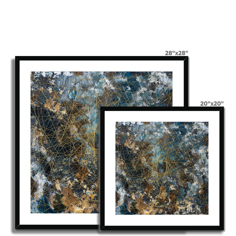 Connections Framed Print | Siddiqa Juma