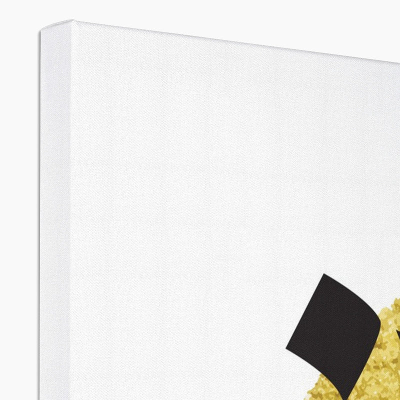 Abstracted Letters 2 Canvas | Mohammed Abdel Aziz