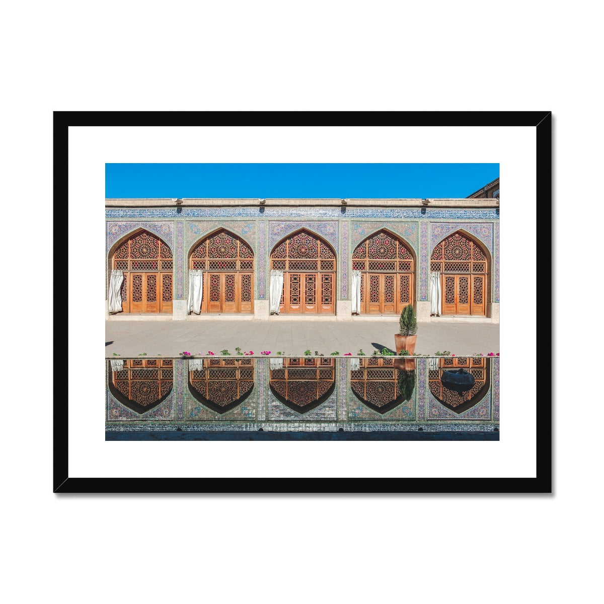 The Reflected Beauty Framed Print | Abdelmalek Bensetti