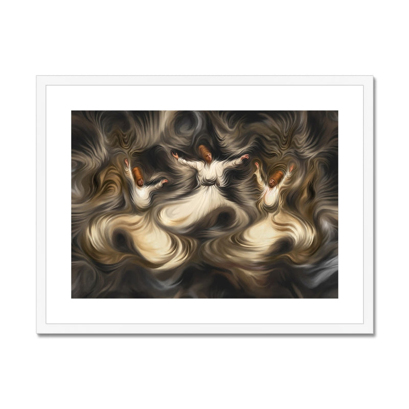 Sufi Trio Framed Print | Siddiqa Juma