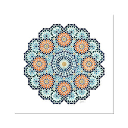 Blue Sun Art Print | Sandy Kurt