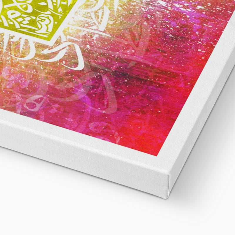Calligraffiti Square Canvas | Teakster