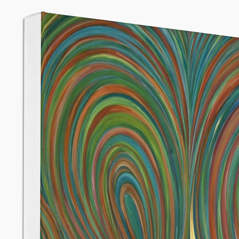 Allah Swirl Canvas | Siddiqa Juma