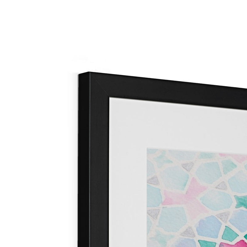 Persian Pattern Framed Print | Samira Mian