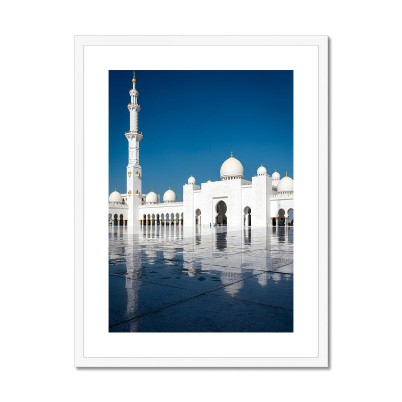 Sheikh Zayed 4 Framed Print | Ayaz Ali